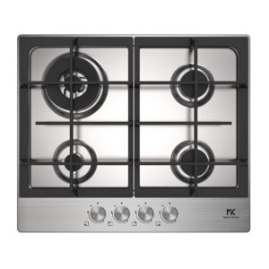 Plita gaz Master Kitchen MKHG 6031-ED TC XS, Inox,  4 arzatoare gaz, 60 cm